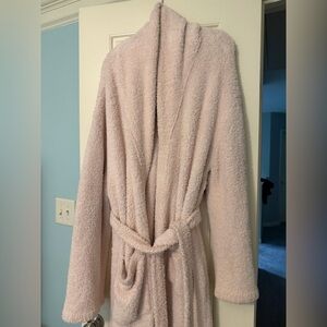 Barefoot Dreams Cream CozyChic Robe.